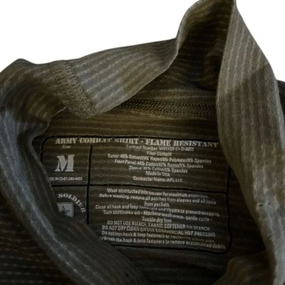 MASSIF ARMY COMBAT SHIRT - Picture 6 of 6